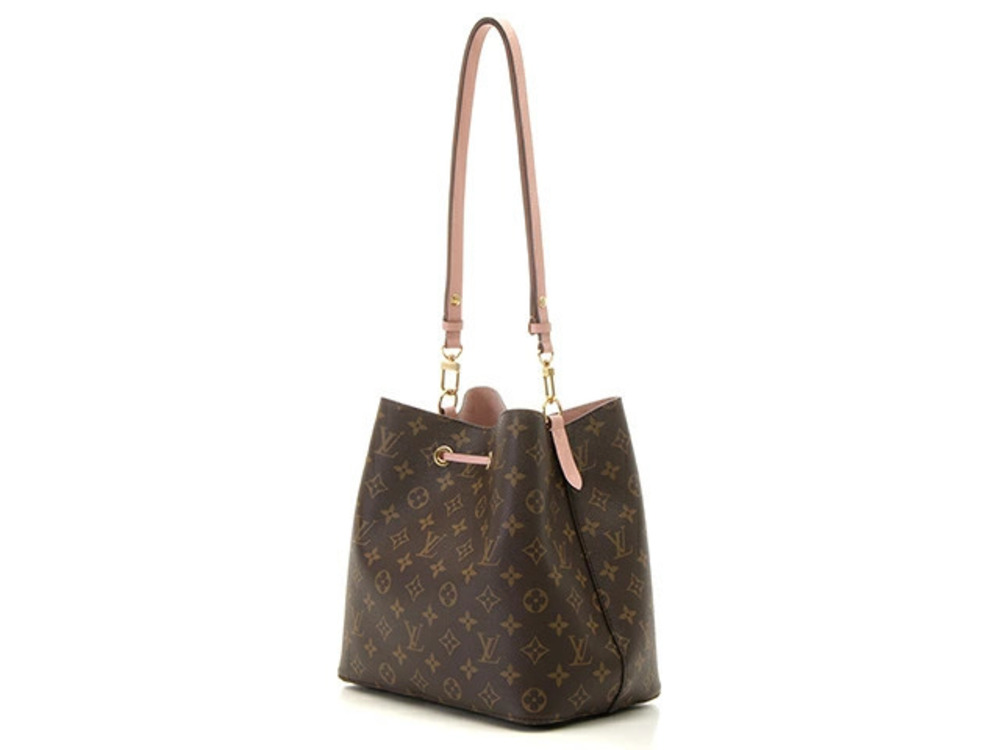 Louis Vuitton Shoulder Neo Pink Monogram Noe Rose Bag Poudre Pink